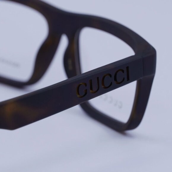 Gucci Matte Havana 54mm Eyeglasses New Authentic main image 4